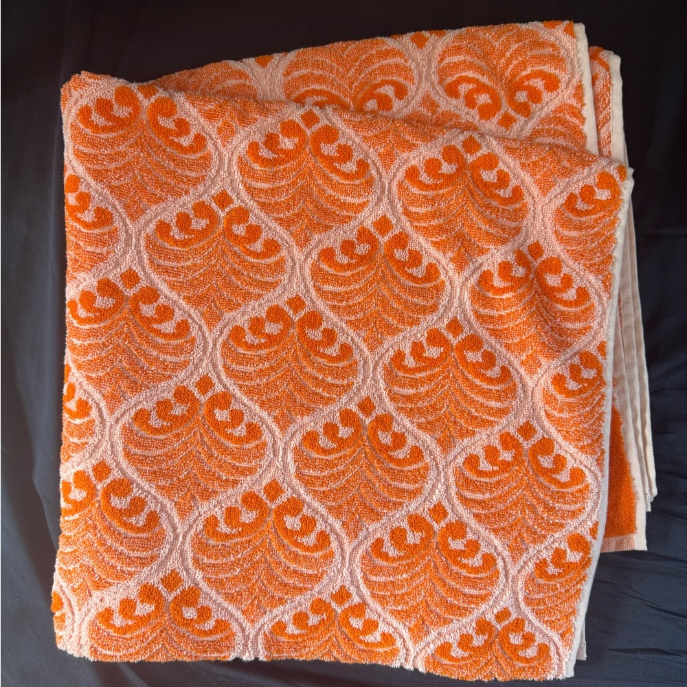 The Row Orange Ornamental Towel